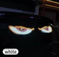 Lampu LED Animasi Mata Devil Eyes Terdapat 11 jenis mode kedipan Tempel Kaca USB