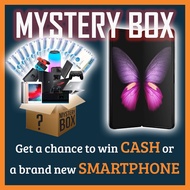 [SALE] Mystery Item in a Box Mistery Box Gift Win Gadgets Mobile Phones Samsung Iphone tablets CASH