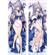 Azur Lane Sexonno กอด Body Pillowcase Anime Dakimkaura 59 &amp;\#39;&amp;\#39; หมอนยาวสีน้ำเงิน Otkau Cushion Suite