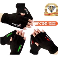 KNITTED GLOVES 1/ 2 FINGERS