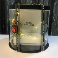 SABAH SARAWAK Surprise box for Man -COACH Wallet Authentic/ Dulang hantaran siap gubah