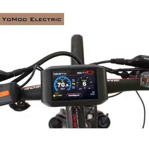 8FUN New Electric Bicycle 750C Bafang TFT 72V Waterproof Speedometer Display For Sabvoton SVMC-APT C