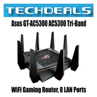 Asus GT-AC5300 AC5300 Tri-Band WiFi Gaming Router, 8 LAN Ports