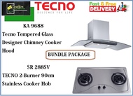 TECNO HOOD AND HOB BUNDLE PACKAGE FOR ( KA 9688 &amp; SR 288SV) / FREE EXPRESS DELIVERY