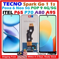 ORIGINAL NGS Brand LCD Screen For TECNO Spark GO 1 2024 / TECNO Spark Go 1s / Tecno Pova 6 Neo / TEC