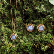 CEDONY | Premium Custom Jewelry Forest Owl Series Set Counter agete Same Style Necklace Stud Earring