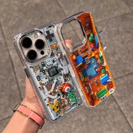 Games Super Mario Bros Metal Lens Case Cover For Huawei Honor X8A X7A X8B Y9 Prime 2019 P30 Ltie Y7 