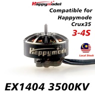 Happymodel EX1404 3500KV 3-4S Brushless Motor 1.5mm Shaft for Crux35 , FPV Racing Freestyle Micro Lo