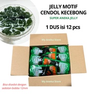 HIJAU WHOLESALE / PER BOX contains 12 GREEN CENDOL CENDOL CENDOL CENDOL/ Super Various Jelly brands 