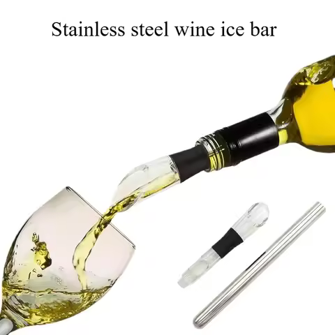 304 stainless steel wine ice bar decanter wine cooler decanter champagne wine popsicle