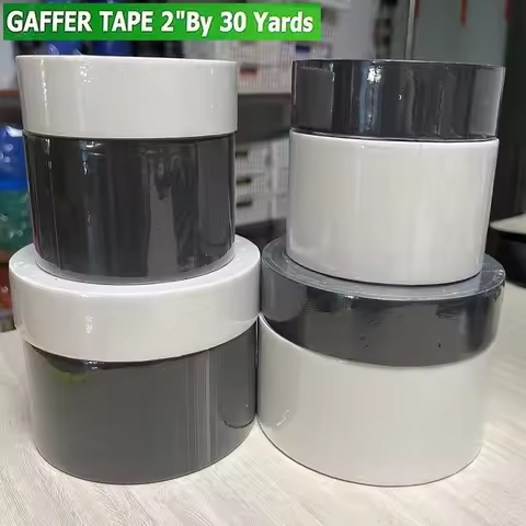 No Light Reflection Gaffer Tape Matte Cloth Good For Photography Book Repair Filming Backdrop Cable 