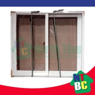 SALE !!! 80CMX80CM LOWEST PRICE EVER ALUMINUM SLIDING WINDOW WITH GLASS 80x80CM 100% HIGH QUALIT