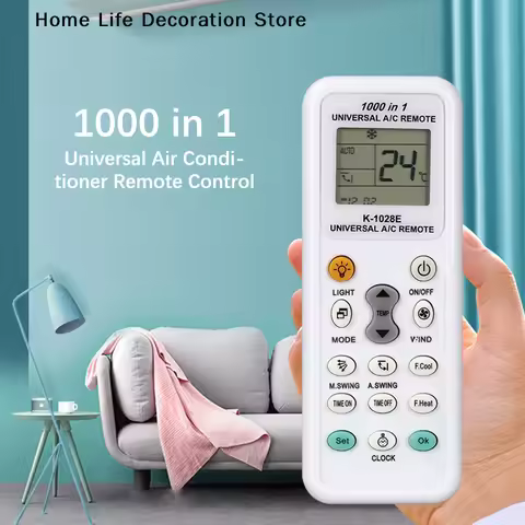 Universal K-1028E Low Power Consumption 1000 In 1 Air Condition Remote LCD A/C Remote Control Contro