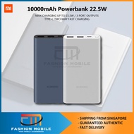 [LATEST WITH CCC] Xiaomi Mi 10000mAh 20000mAh 22.5W Power Bank Xiaomi Powerbank USB-C Two Way Quick 