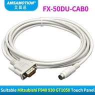 FX-50DU-CAB0 For Mitsubishi F940/930/920 Series Touch Screen Connect Mitsubishi FX Series PLC GT11 G
