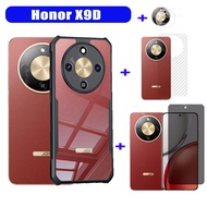 ShockProof Case for Honor X9D Tempered Glass 4 in 1 Honor X7C X6C X8C X7D X6B X7B Screen Protector C