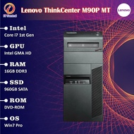 960GB SSD 16GB i7 Lenovo Thinkcentre MT desktop PC - i3 i5 256GB 128GB 500GB 8GB murah bajet refurbi