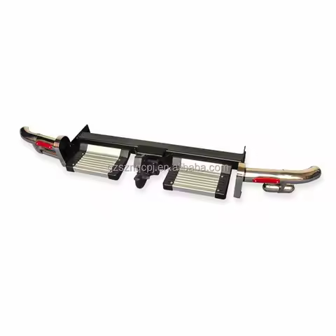 Rear Step Board Bumper Guard Bull Bar Nudge Bar For Toyota Prado LC150 2010-2021 Auto Spare Parts Of
