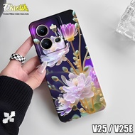 Case Vivo V25 / V25E - Casing Vivo V25 / V25E - Eksotik - Motif Lucu Aesthetic - Kesing Vivo V25 / V