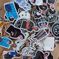 GANTUNGAN / Keychain Custom Acrylic Keychain PHOTO, SCHOOL LOGO, COMMUNITY ETC. Custom Acrylic Keych