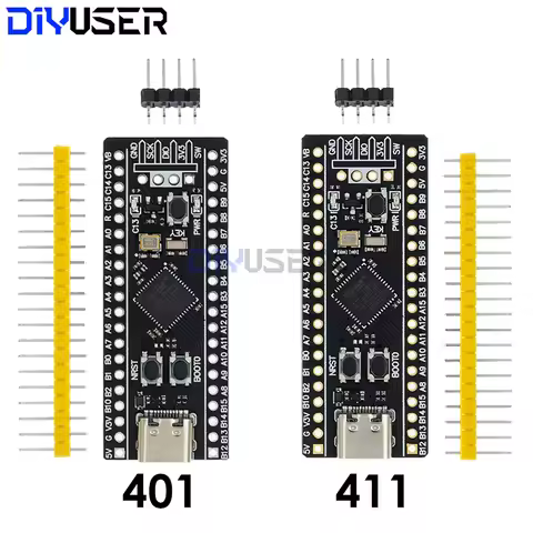 DIYUSER STM32F401 STM32F411 Development Board STM32F401CCU6/CDU6 STM32F411CEU6 STM32F4 Learning Boar