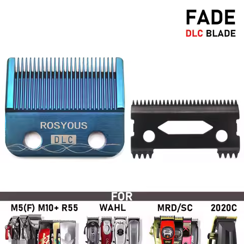 Professional Hair Clipper Accessories for Madeshow/WAHL/MRD/Gamma/SC/JRL KM-90-4 DLC FADE Special Bl