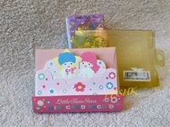 1997年 心意卡 賀卡 多用途卡 信封 貼紙  little twin stars twins star Kiki Lala