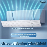 Air Conditioning Windshield Retractable Air Conditioner Wind Shield Aircon Wind Deflector