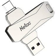 KB699 NETAC FLASDISK DUAL EAD USB TYPE C &amp; 3.0 128GB - NT03U782C-128G