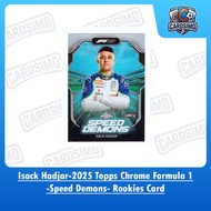 Isack Hadjar -Speed Demons- Rookies Card | 2025 Topps Chrome Formula 1 Trading Card