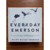 (Hardcover) Everyday Emerson: A Year of Wisdom by Ralph Waldo Emerson (Literature - Philosophy)