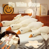 Cute Big White Goose Plush Toy 50/90/130/160CM Soft Duck Sleep Pillow Stuffed Toys Birthday