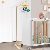 Wood Floor Standing Crib Mobile Arm 153.5cm Height Movable Baby Mobile Holder for Hanging Toys SHOPS