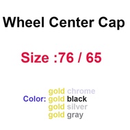 ۩100pcs 76mm 65mm Car Wheel Center Cap Hub Caps Rims Cover Shield Badge emblem For GTS Car Styli ❦✲