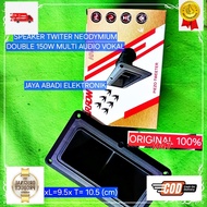 X47 PASSIVE AUDIO DOUBLE SPEAKER TWITER ORIGINAL 100% VOCAL SPIKER SPK SPEAKER NEODYMIUM 150W MULTI 