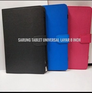 Sarung Tab 8 inch UNIVERSAL Case Tablet Layar 8 in Advan Samsung Huawei Lenovo Mito Evercoss Casing 