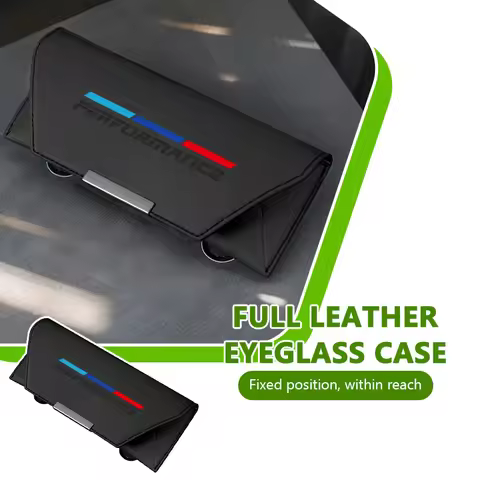 Car Glasses Case Sun Visor Sunglasses Eyeglass Storage Box For BMW 1 3 5 Series X1 X3 X4 X5 X7 G20 G