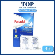 Panadol Soluble Lemon Flavour 4's Paracetamol 500mg