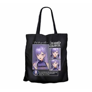 Tote bag infinite anime vtuber ELAINE CELESTIA - RE MEMORIES canvas material