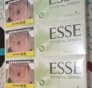 ESSE CRYSTAL GREEN isi 10 (300rb) ROKOK SLOP KOREA