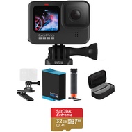 GoPro HERO9 Black with Extra Battery  64GB Memory Card