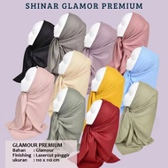NEWEST Glamour Lasercut Square Hijab Sinar Glamour Square Hijab