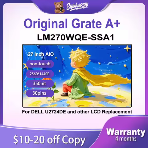 27" Original NEW Screen 2K 120Hz LM270WQE SSA1 LM270WQE (SS)(A1) QHD 2560×1440 LM270WQE-SSA1 for DEL