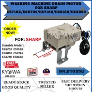 WASHING MACHINE DRAIN MOTOR  FOR SHARP ES718X/ESX705/ES718X/ES818X/ESX858 (DM-1222)