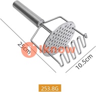 I know Mashed Potatoes Masher 430 Stainless Steel Dual Function Design Professional Mashed Potatoes 