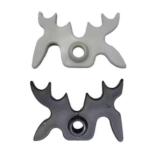 Billiard Cue Holder 9-Cube Portable Pool Stick Holder Antler Shape Billiard Cue Stand Nine-ball Ball