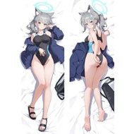 Game Blue Archive Shiroko Terror Fullbody Dakimakura Cover Cosplay Props Polyester Anime Double-Side