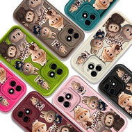 Fashion Cartoon Labubu Doll Phone case for Samsung Galaxy A50S A30S A20S A51 A13 A04S A23 A04E M04 A