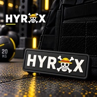 Hymerch Patch HYROX GYM Rubber Velcro Premium Hyrox One Piece
