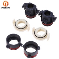 POSSBAY 2pcs Bulb Holder Headlight Five Style for BMW 5 Series E46 E39 HID Adapter Conversion Bulb B